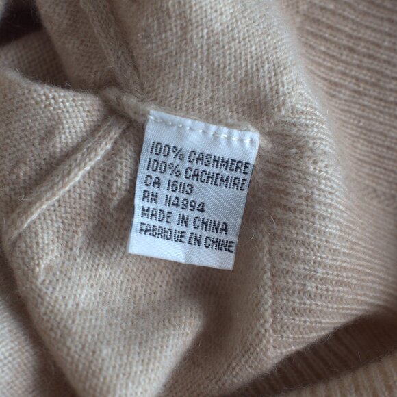 True Character 100% Cashmere Cropped Cardigan Sweater - Size XS NWT - Picture 6 of 7